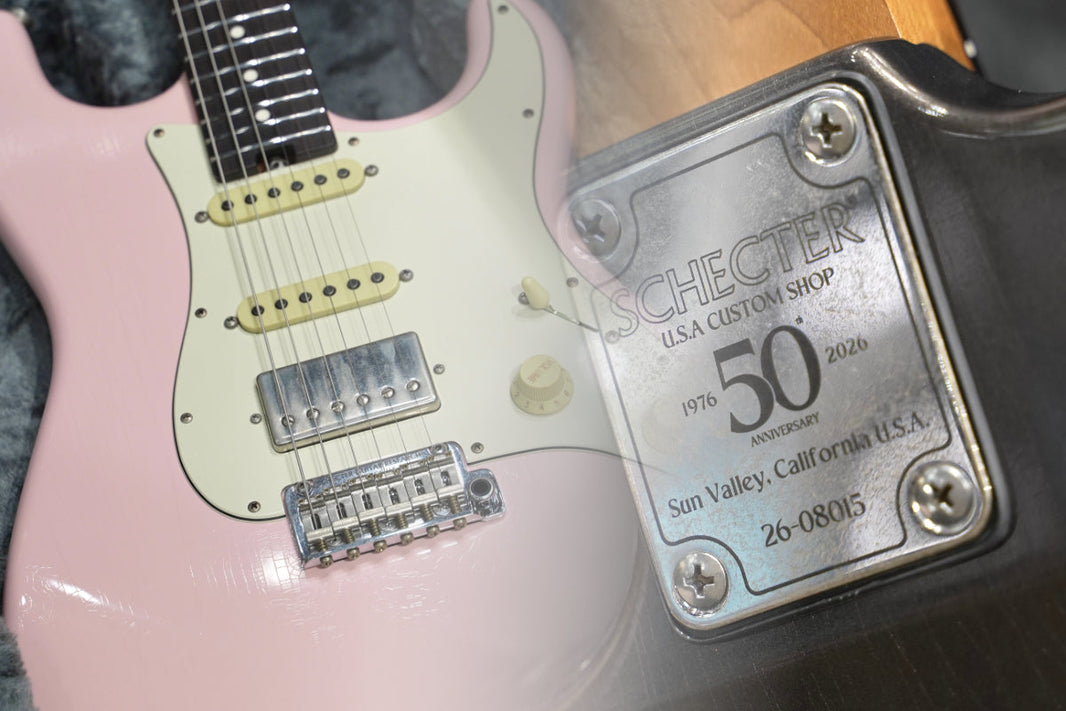 Schecter USA Custom Shop Wembley ── 復古同現代嘅完美結合！