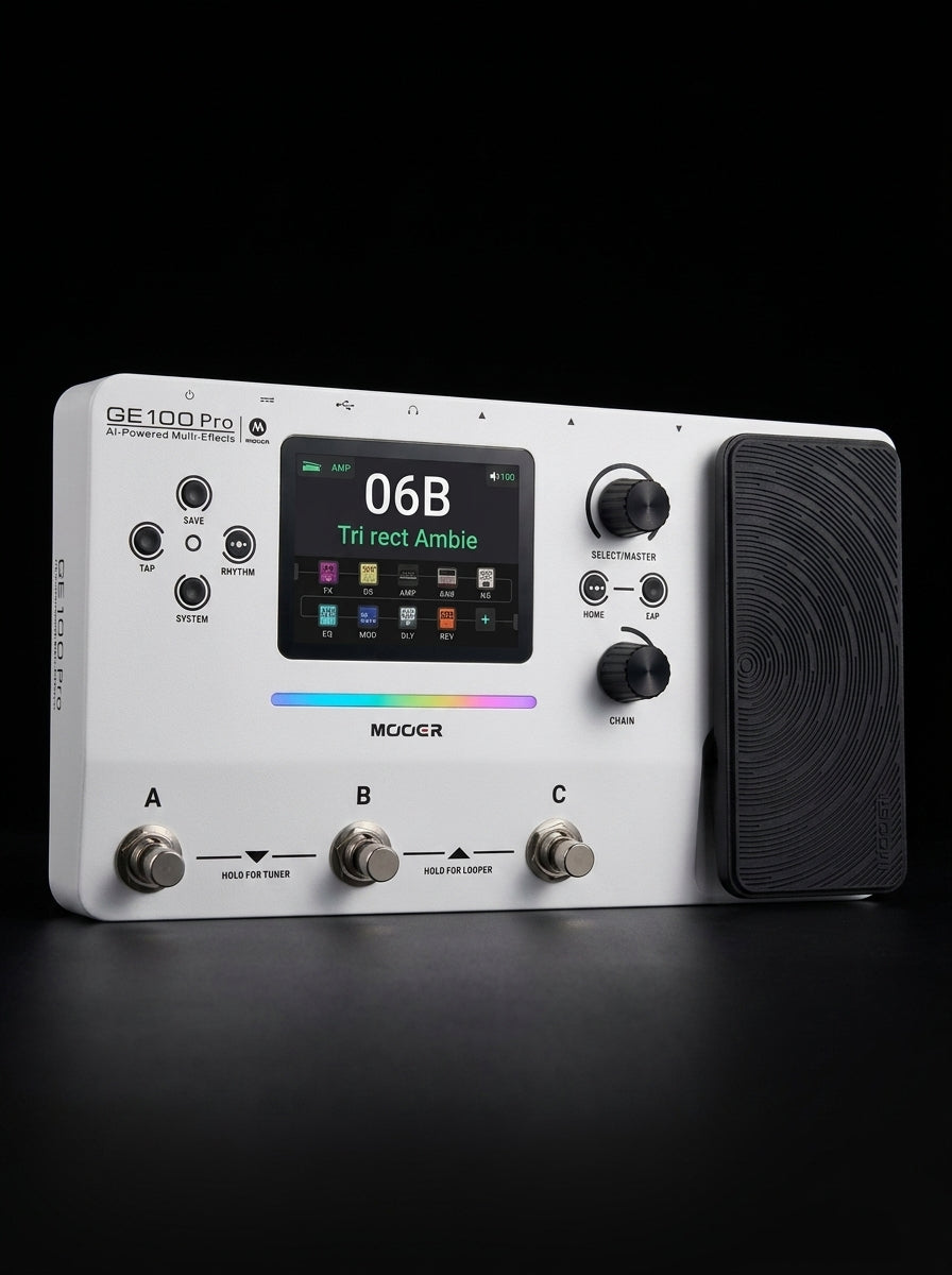MOOER | GE100 Pro AI Intelligent Multi-Effects