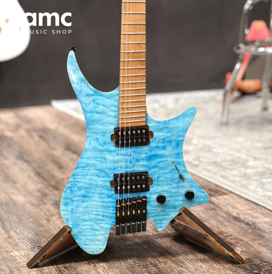 NK Guitars - 6 String Headless[Ocean Blue]