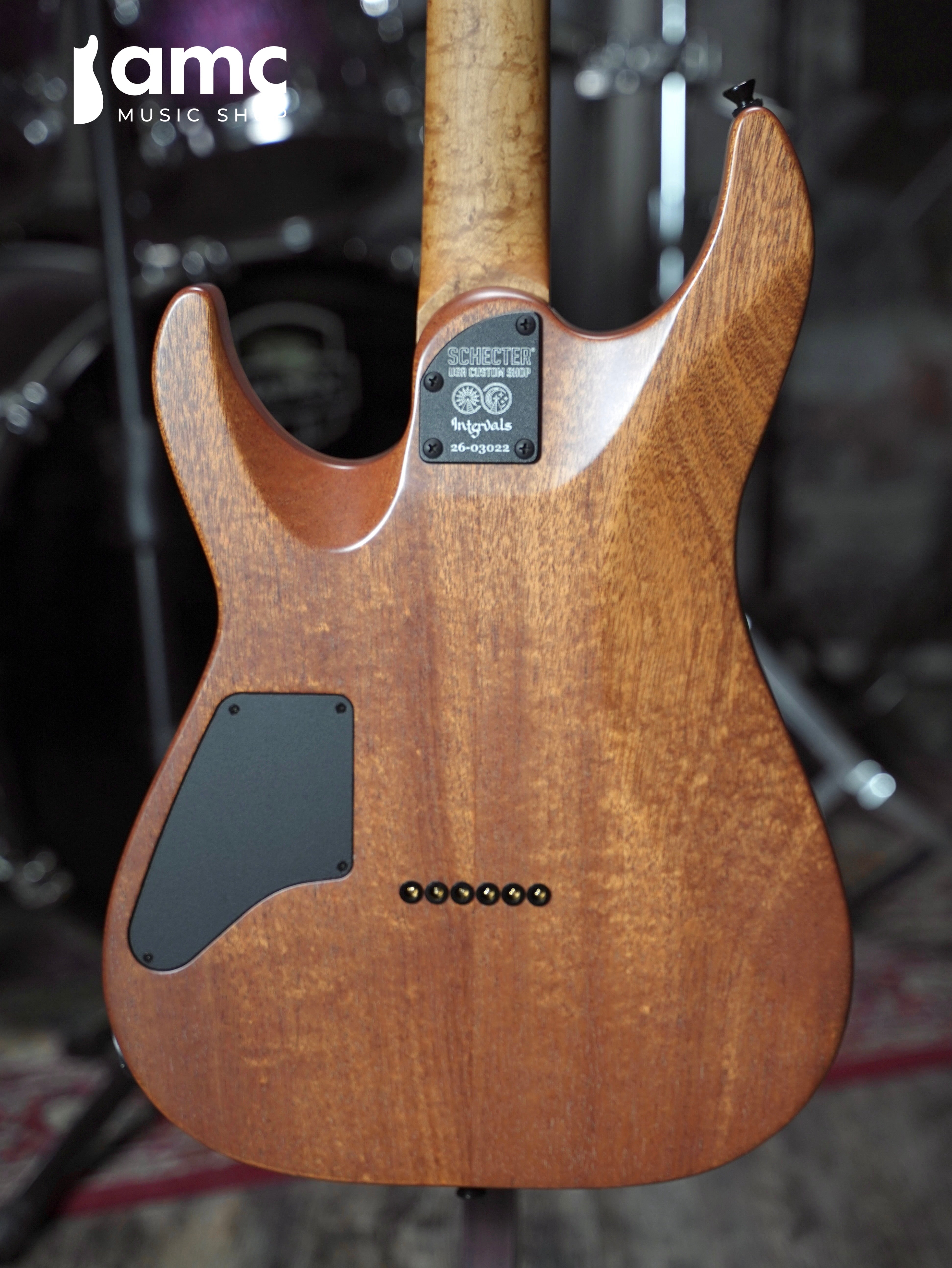 Schecter | USA Custom Shop Aaron Marshall AM-6 [Cerulean Fade, Sweetwater Exclusive]