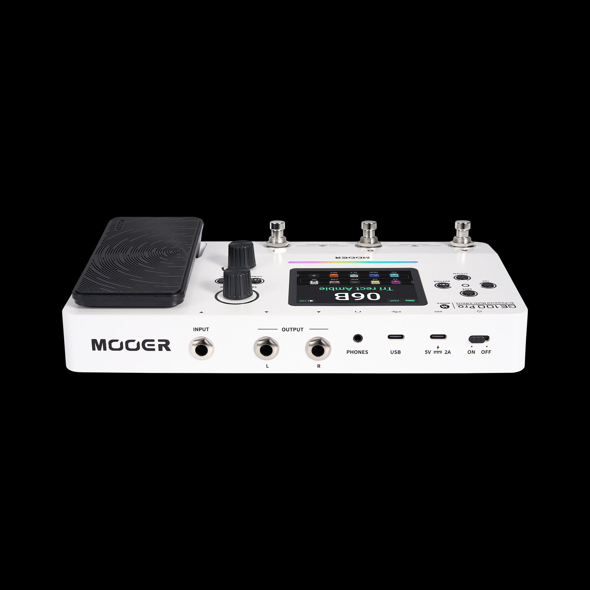 MOOER | GE100 PRO AI Intelligent Multi-Effects – amc music shop