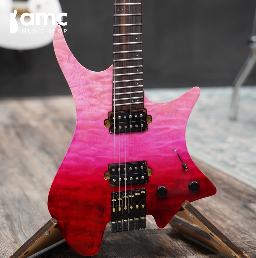 NK Guitars - 6 String Headless[Faded Pink]