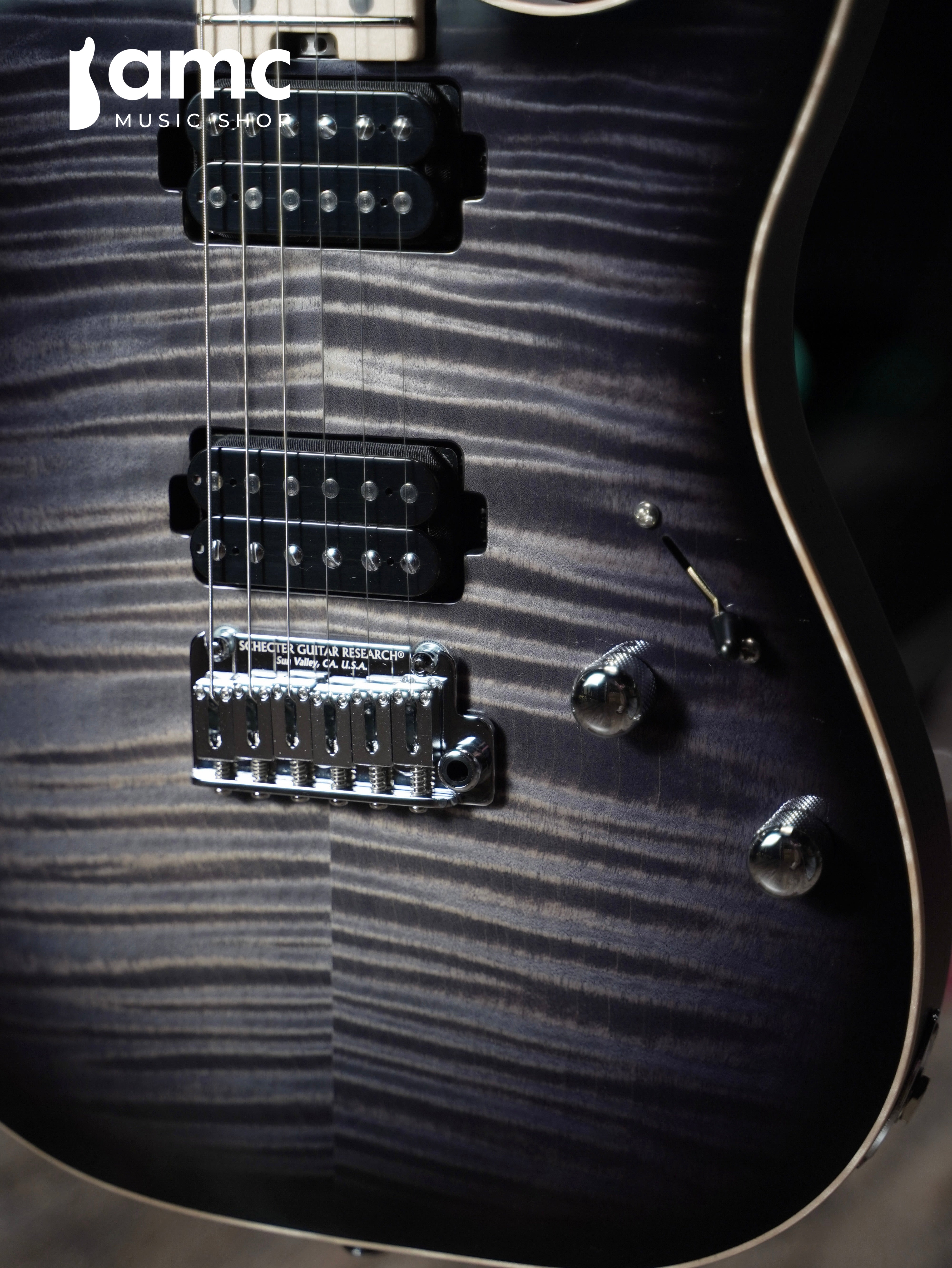 Schecter | Sunset Custom II 24 HH[Black Burst] S/N:26-05033