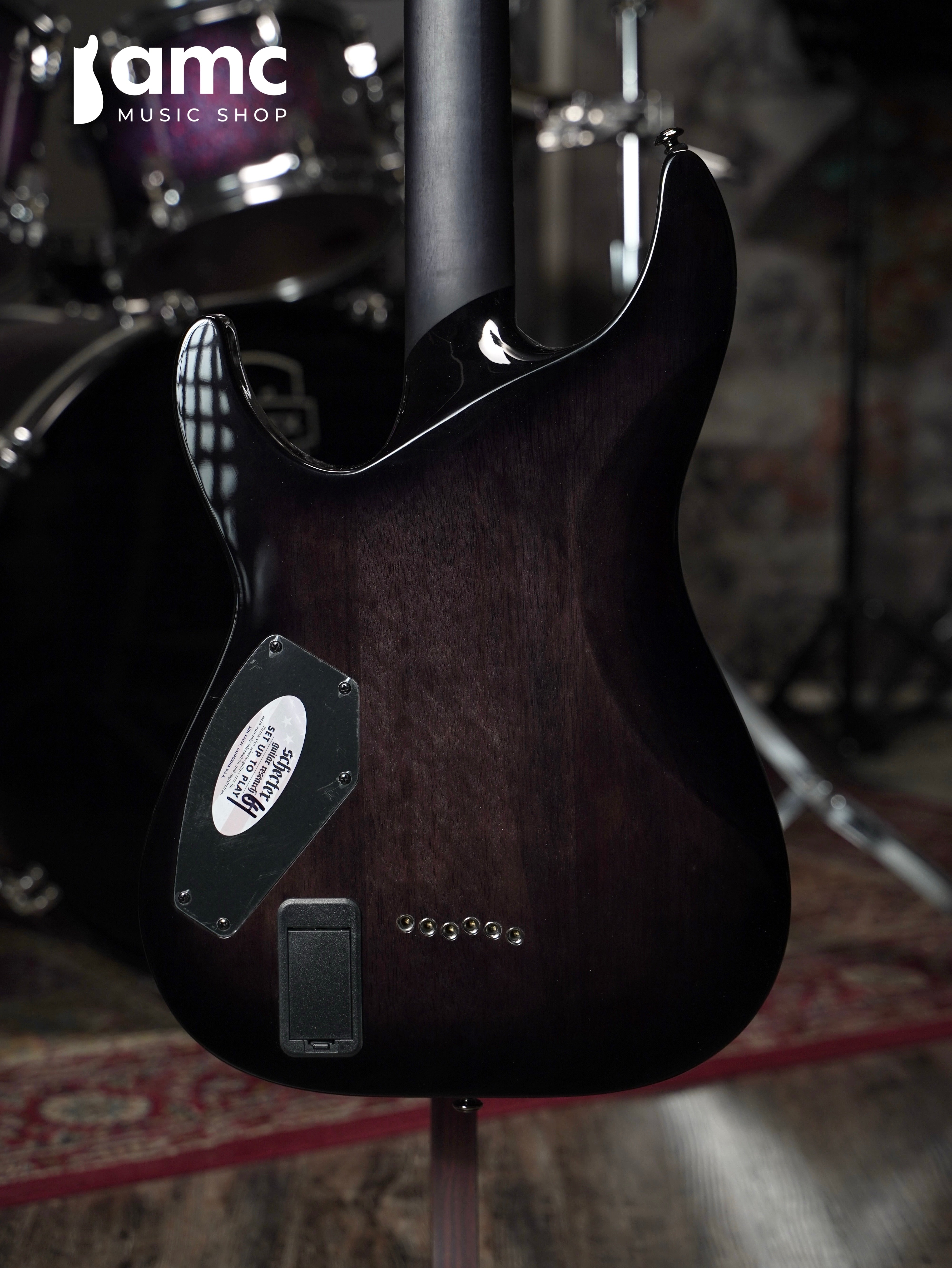 Schecter | Hellraiser Hybrid C-1	[Trans Black Burst]