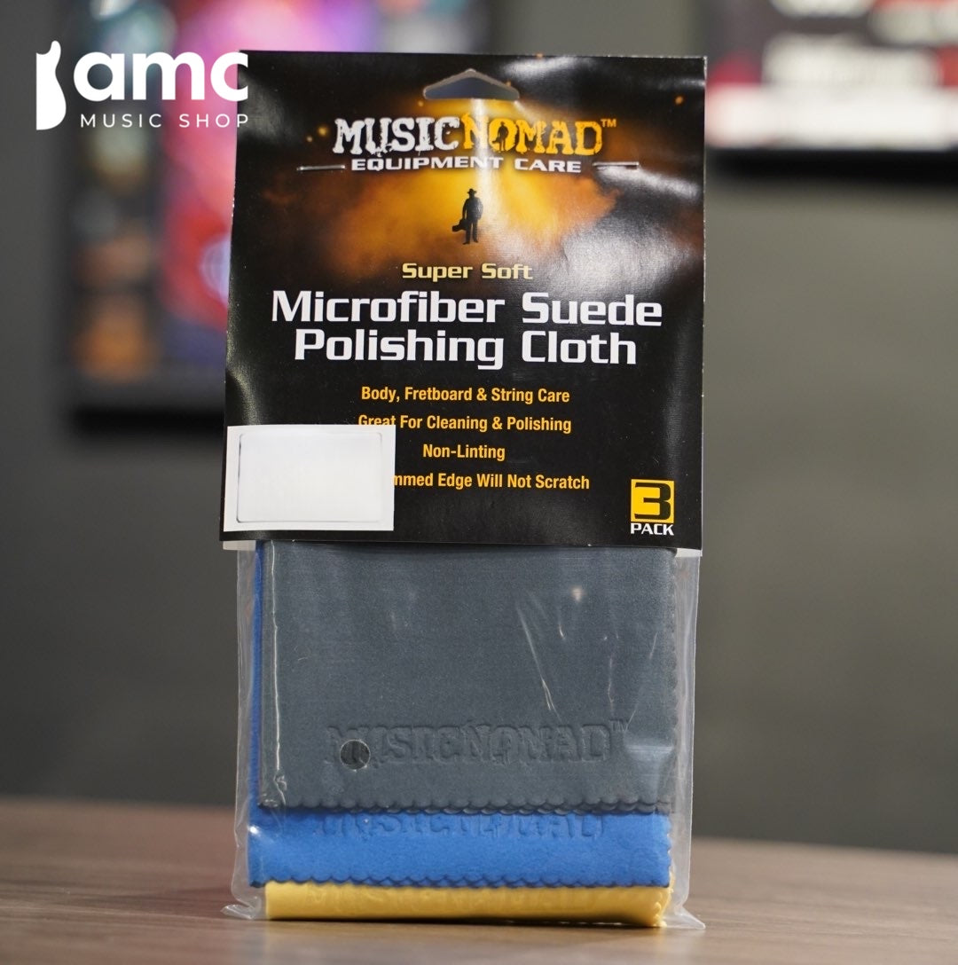 Music Nomad - Microfiber Suede Polishing Cloth Set