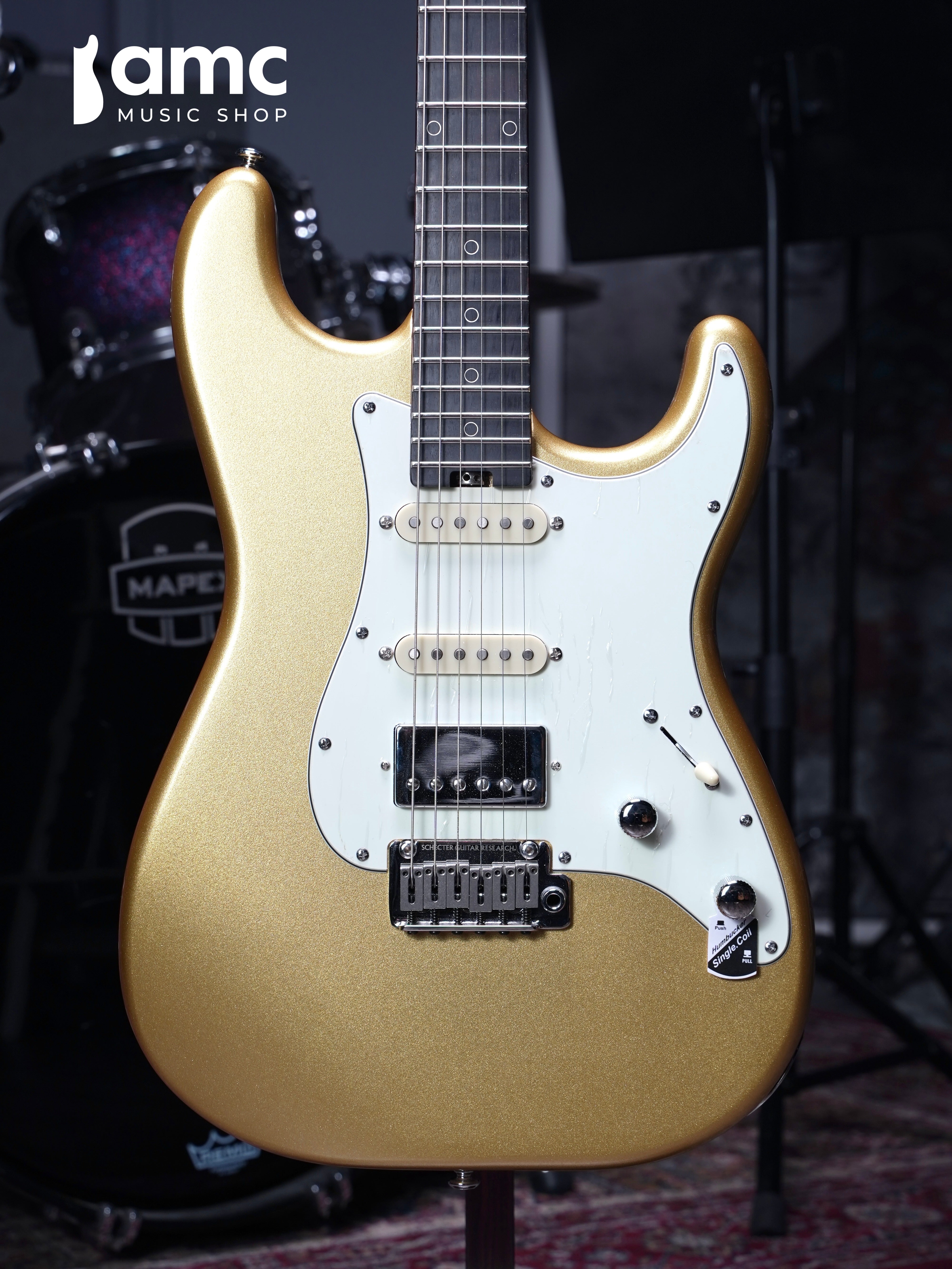 Schecter | NICK JOHNSTON TRAD 10TH ANNIVERSARY-HSS [Atomic Saffron]