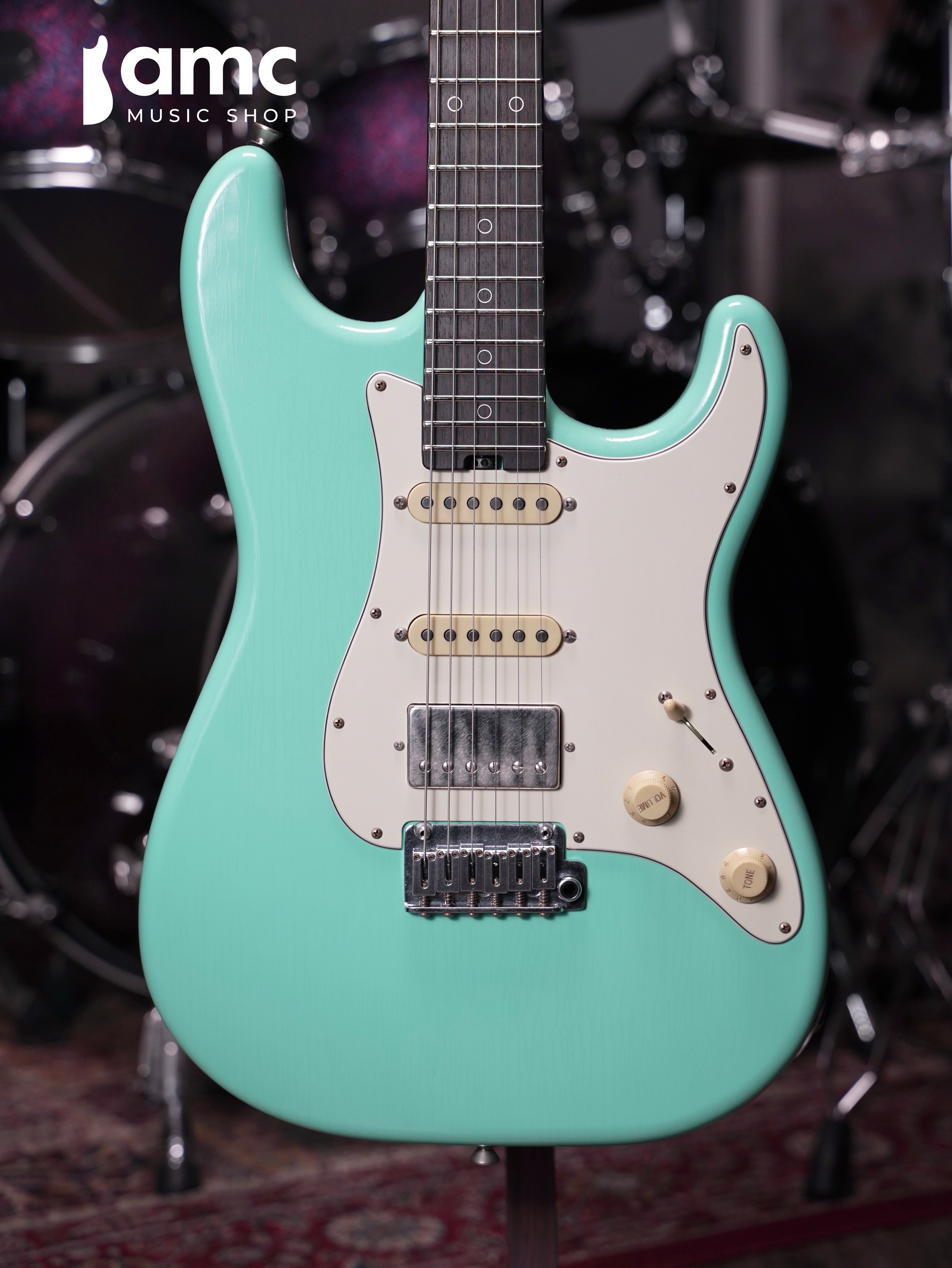 Schecter | Nick Johnston USA SSH Aged Nitro [Atomic Green]