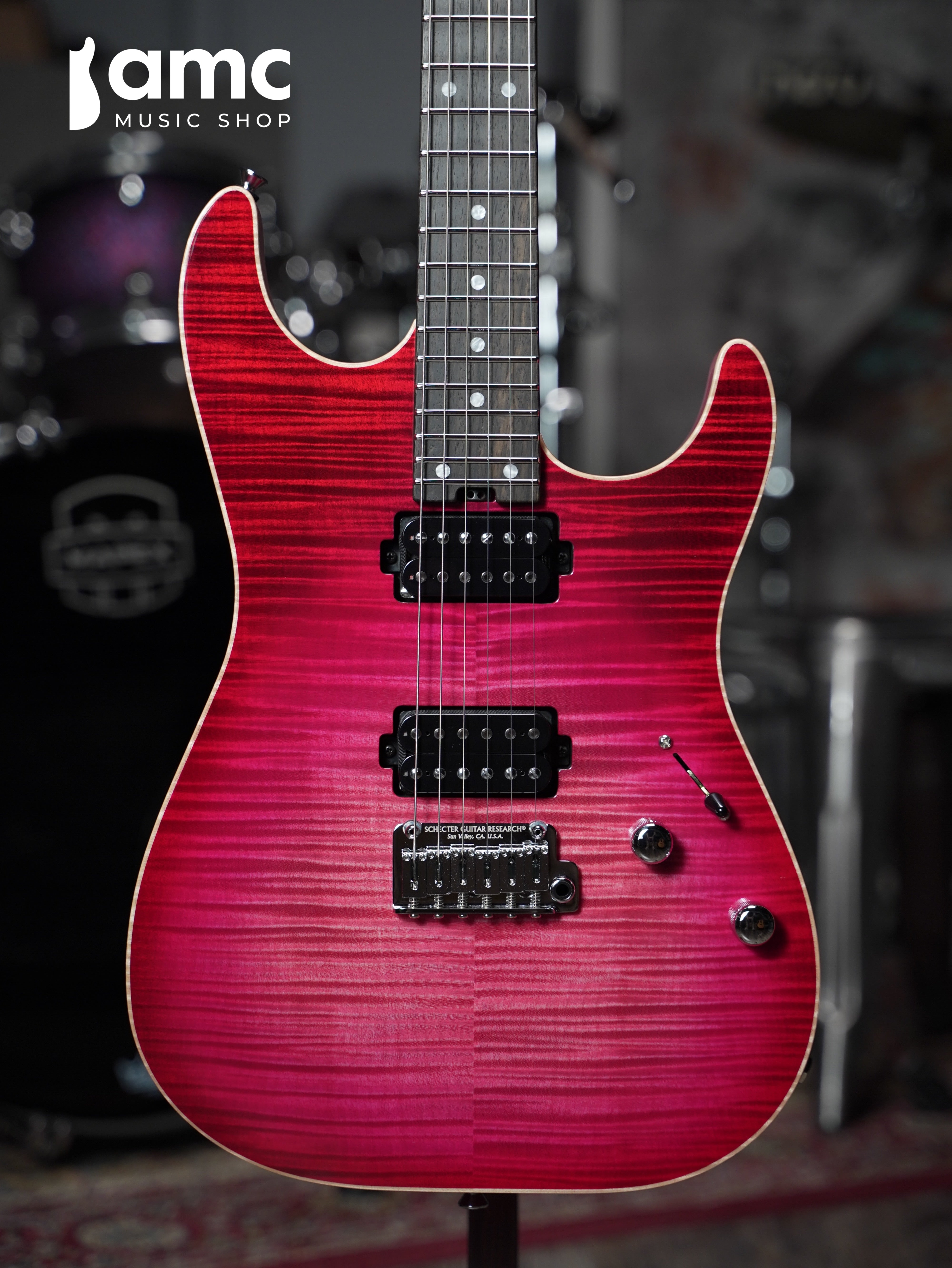 Schecter | Sunset Custom II 24 HH[Watermelon] S/N:26-05029