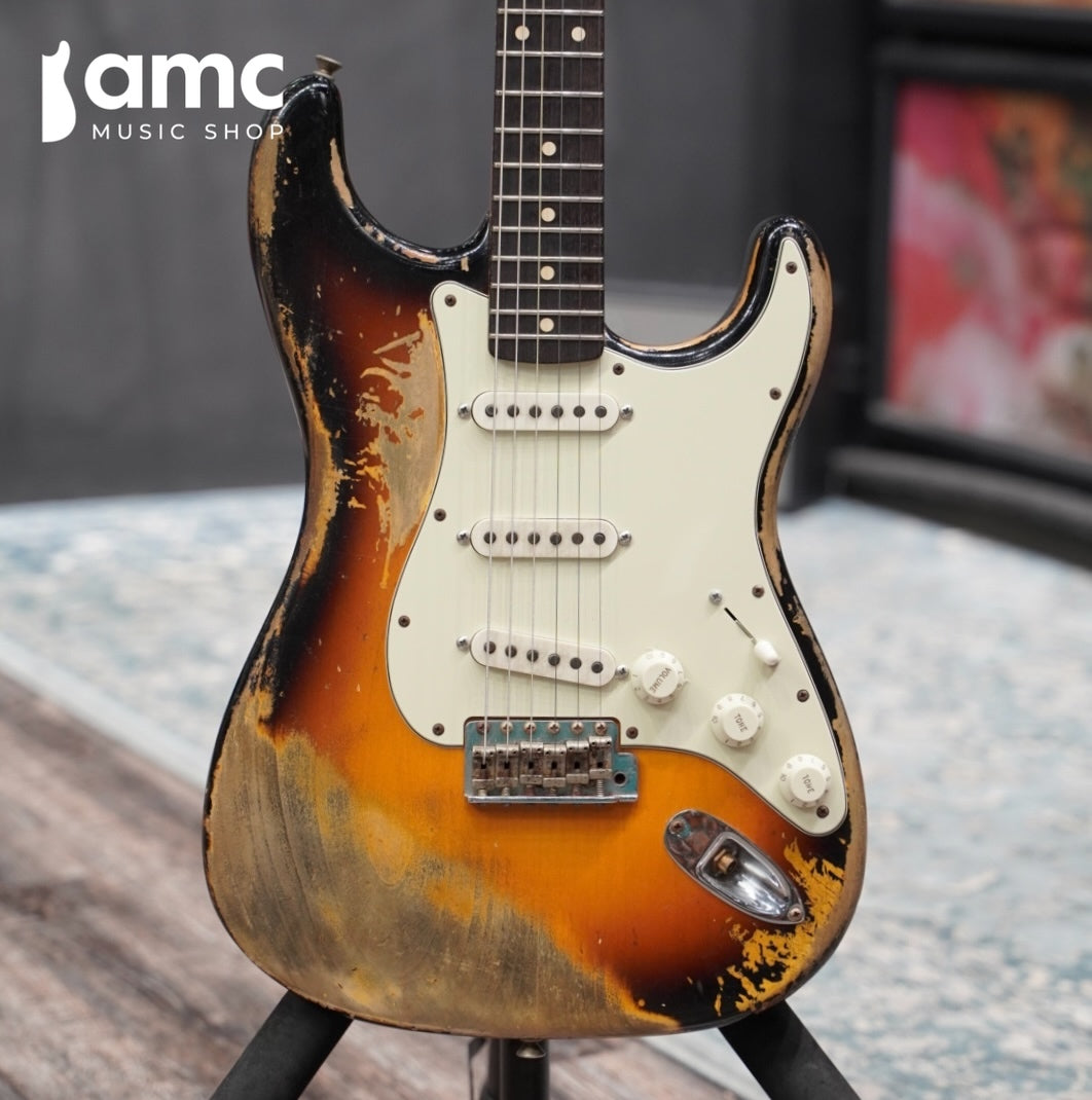 【PRE-OWNED】Fender NAMM LTD 60/63 Heavy Relic Strat[Faded 3 Tone Burst]