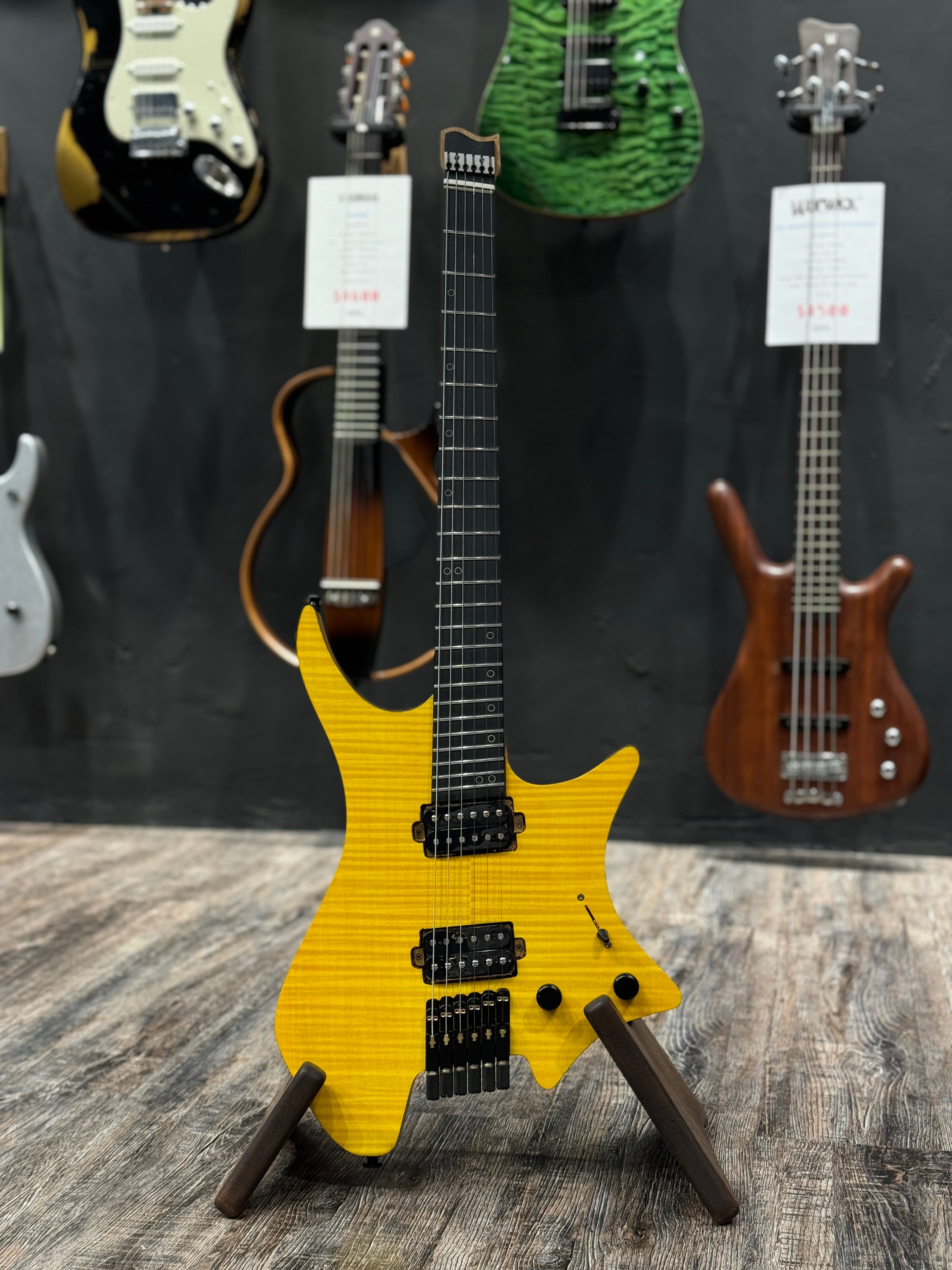 NK Guitar[Custom/Yellow]