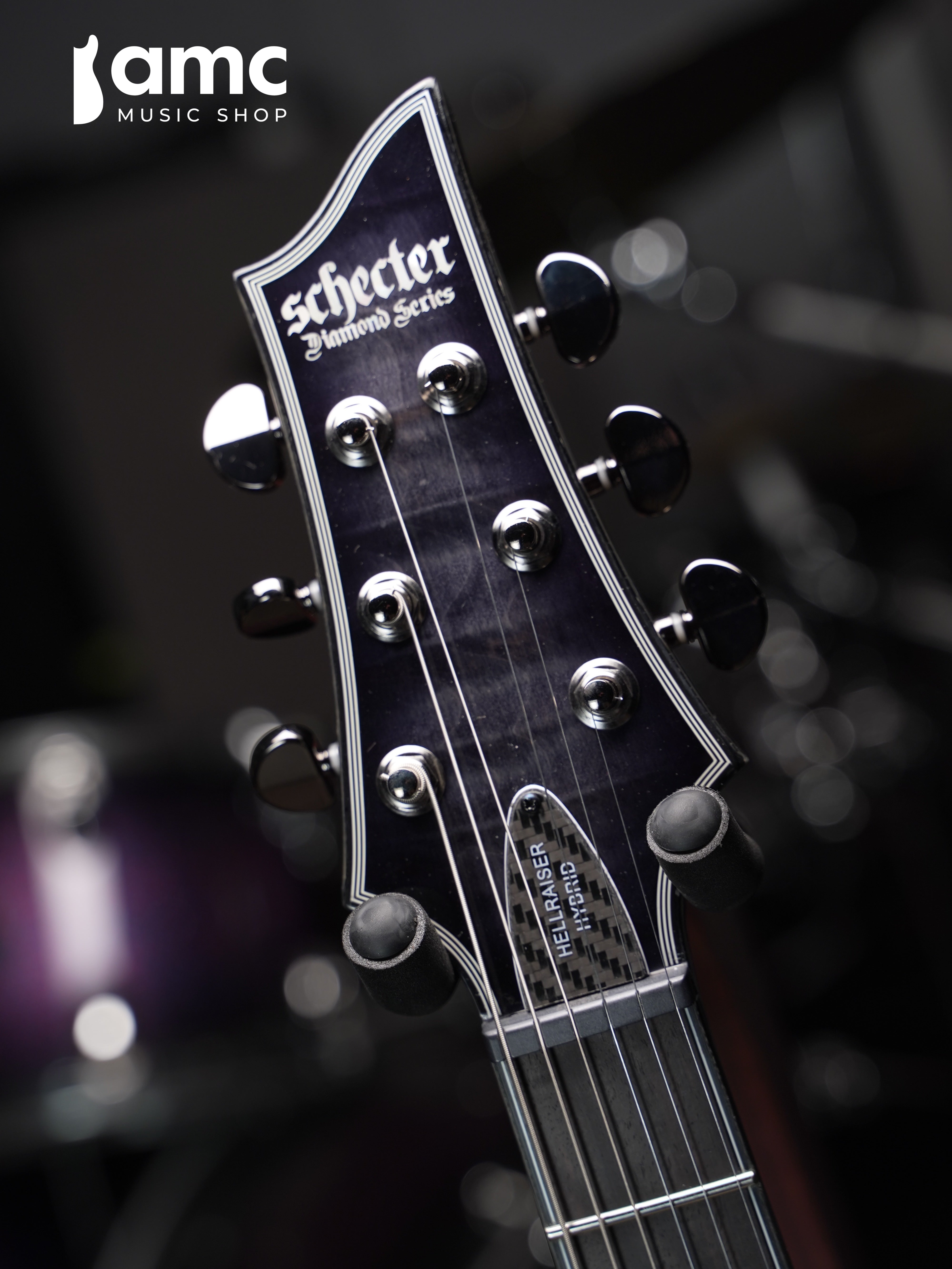 Schecter | Hellraiser Hybrid C-1 [Trans Black Burst] – amc music shop