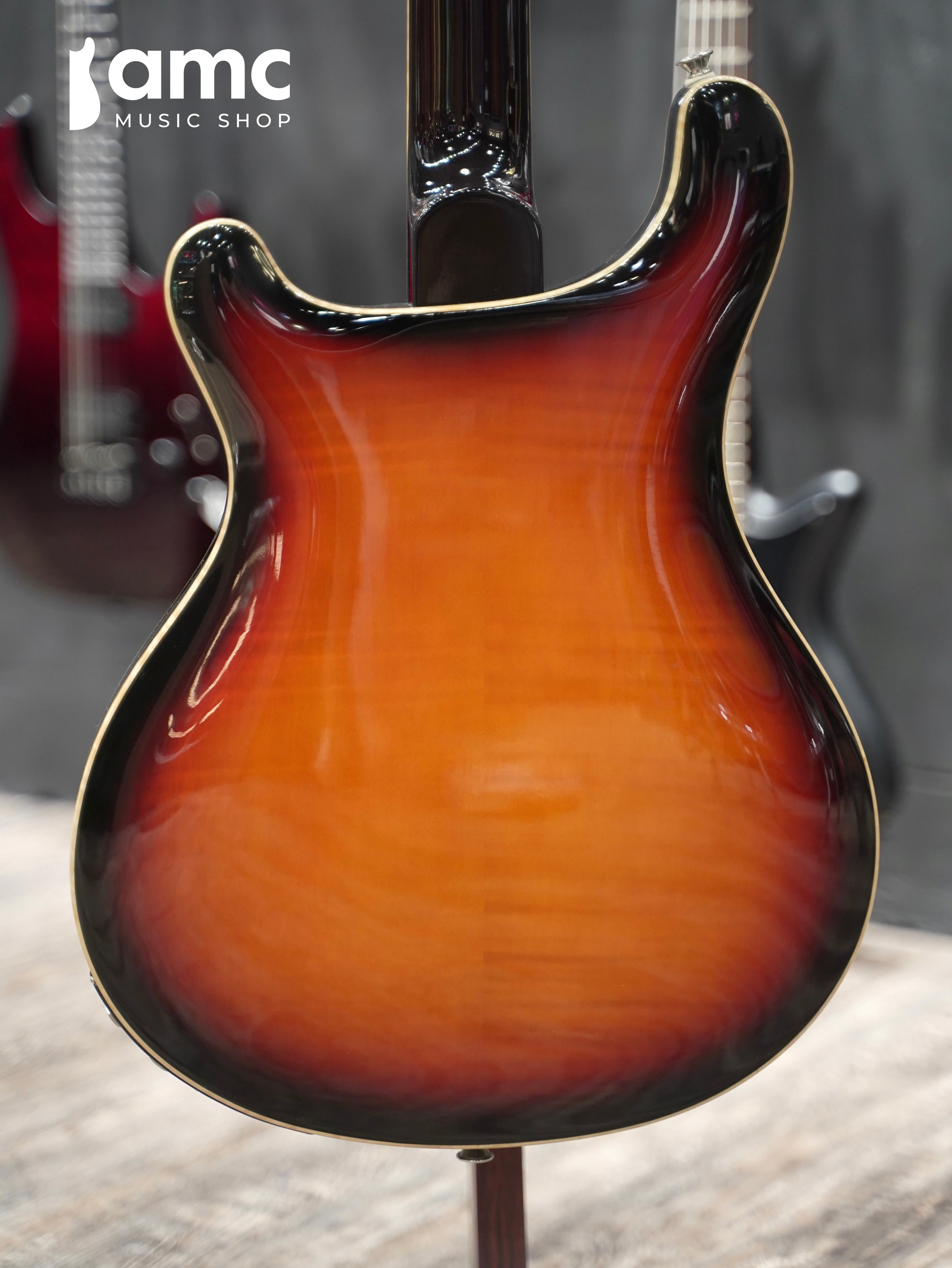 【PRE-OWNED】PRS | SE Hollowbody II Piezo [Black Gold Burst]