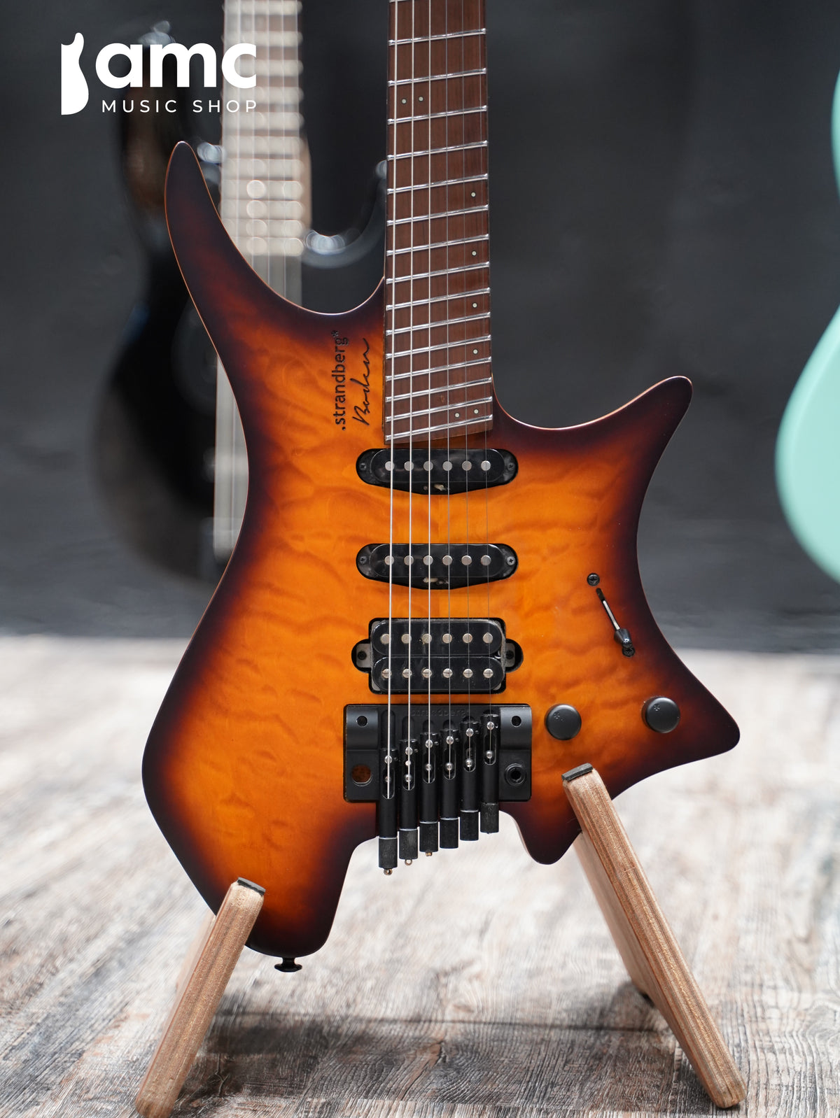 【PRE-OWNED】Strandberg | Original Boden 6 [Brown Burst]