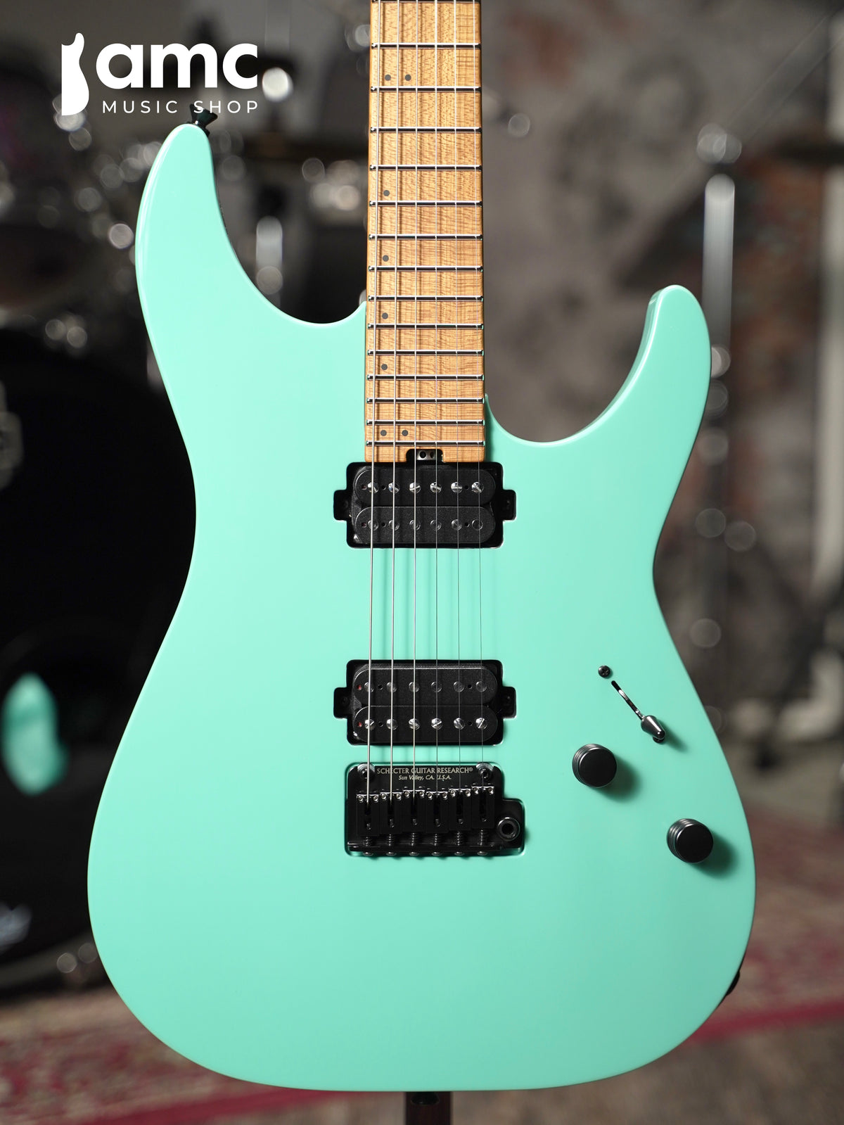 Schecter | Aaron Marshall AM-6 USA[Pale Emerald] S/N:26-07005